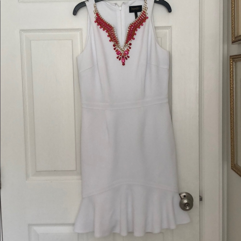 White dress